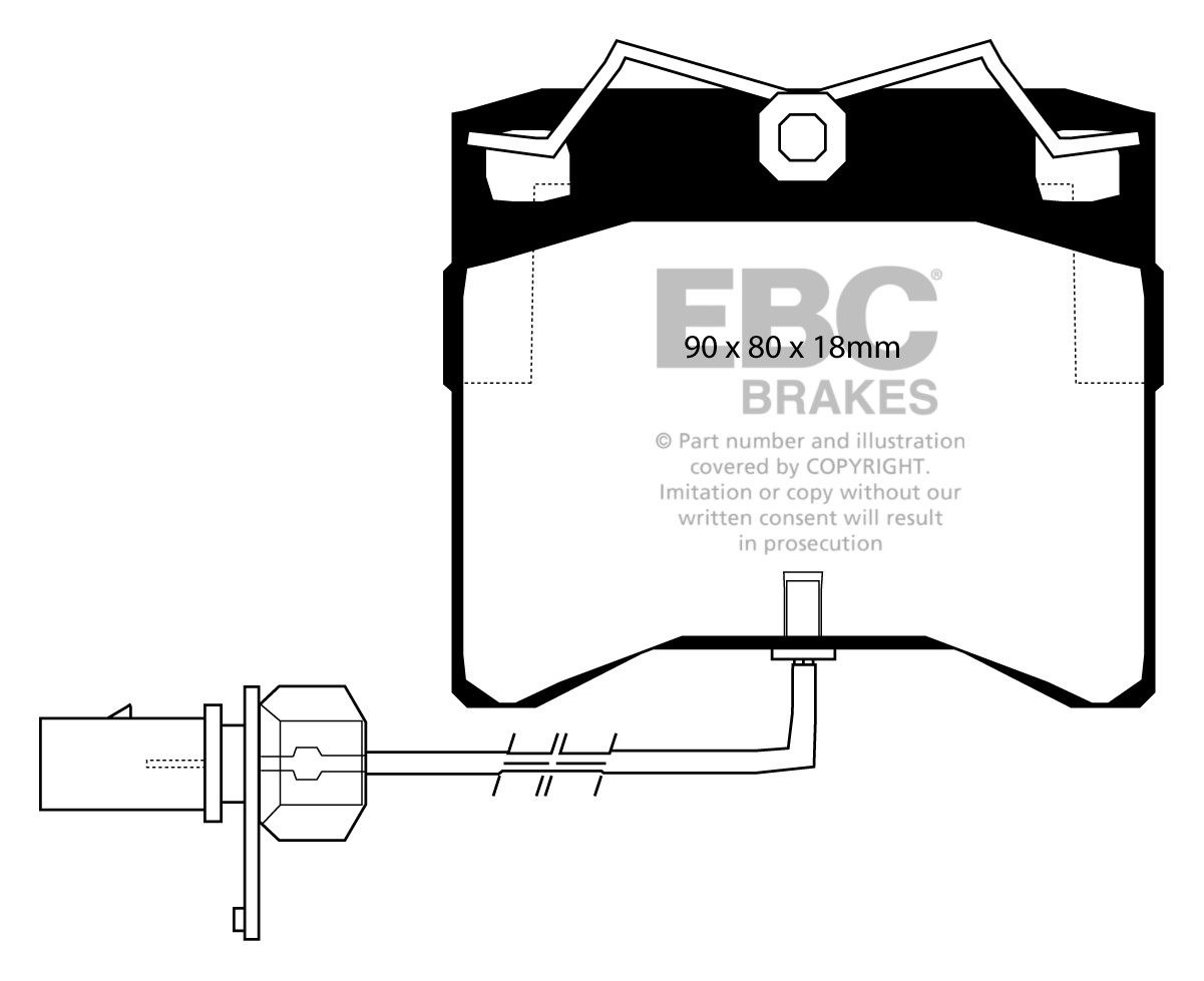 EBC Brakes VW BEDRIJFSWAGEN Transporter (Kombi)/Camper Van 2.4 D