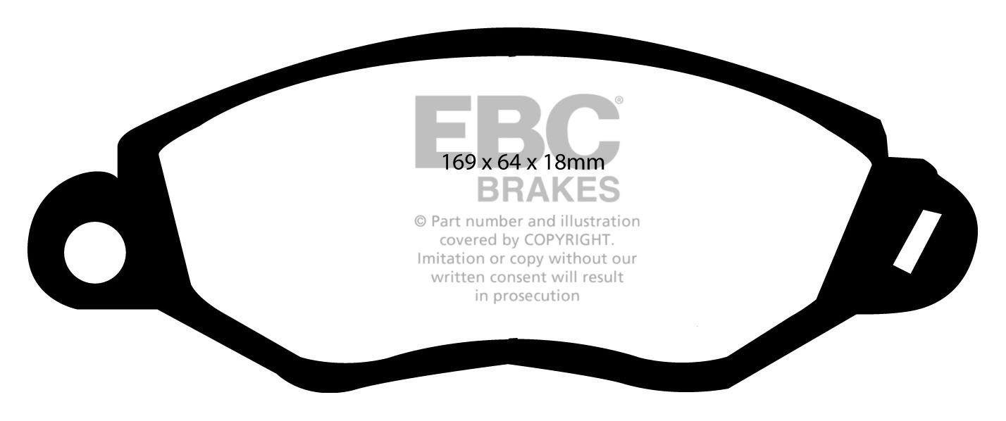 EBC Brakes FORD BEDRIJFSWAGEN Transit 300 (276mm Discs) 2000-200
