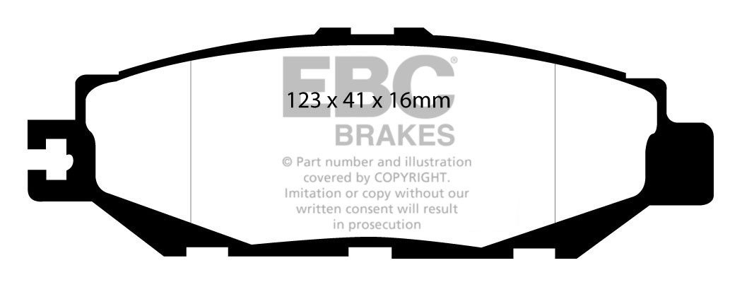 EBC Brakes LEXUS Soarer 2.5 Twin Turbo (JZZ30) 91-2000 Remblokke