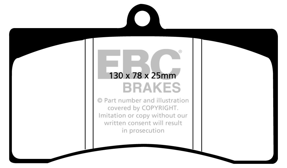 EBC Brakes MERCEDES GLK-Class (X204) GLK350 (3.0TD) 2009-.. Remb