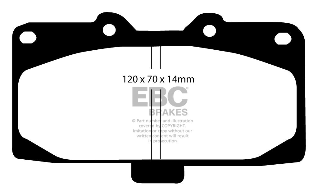 EBC Brakes NISSAN Skyline (R32) 2.6 Twin Turbo GT-R 89-95 Remblo