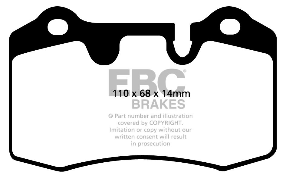 EBC Brakes ASTON MARTIN Vanquish 5.9 (Brembo Caliper) 2001-2005