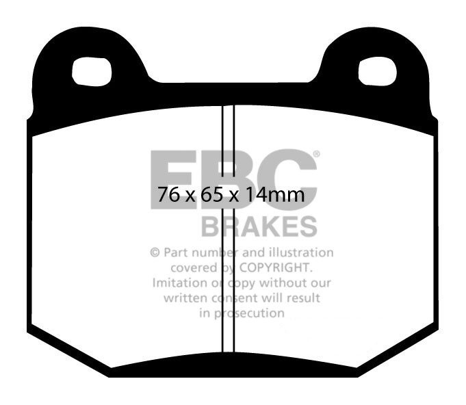 EBC Brakes NISSAN Skyline (R34) 2.6 Twin Turbo GT-R 99-2003 Remb