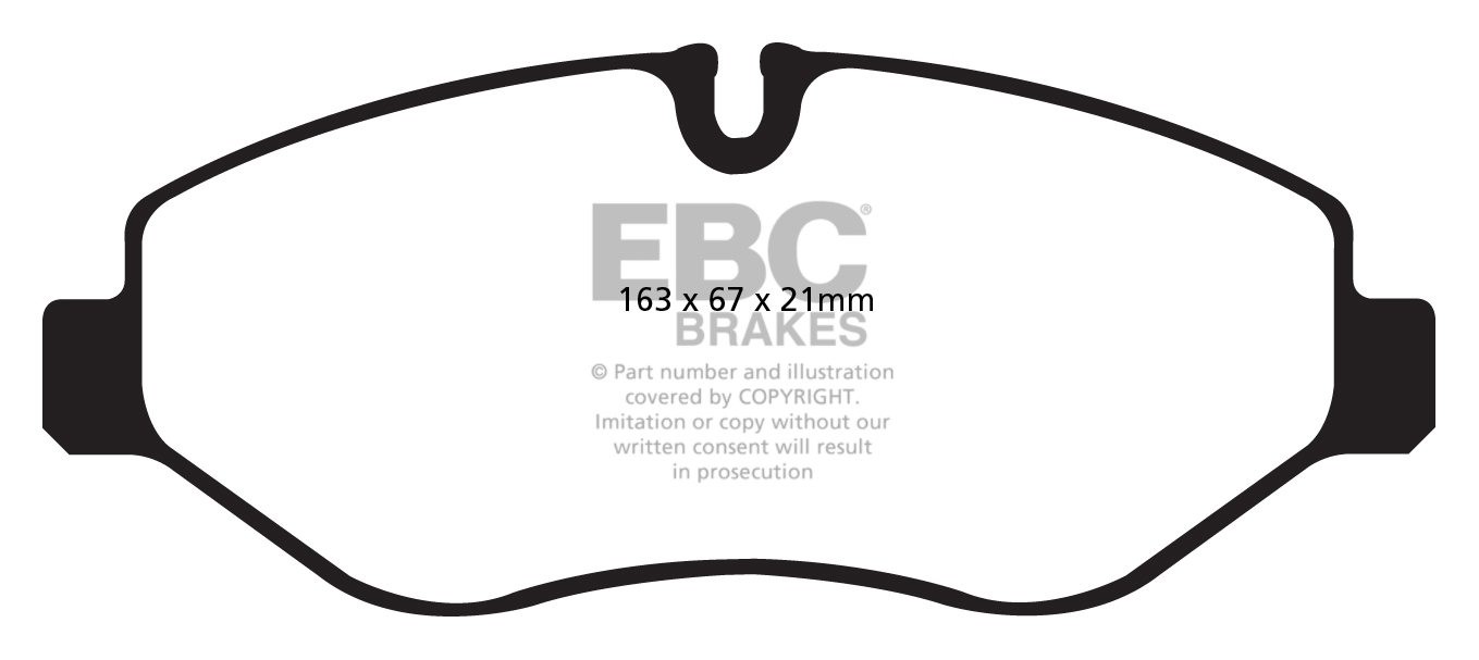 EBC Brakes IVECO BEDRIJFSWAGEN Daily (2006-2011) 29L 2006-2011 R