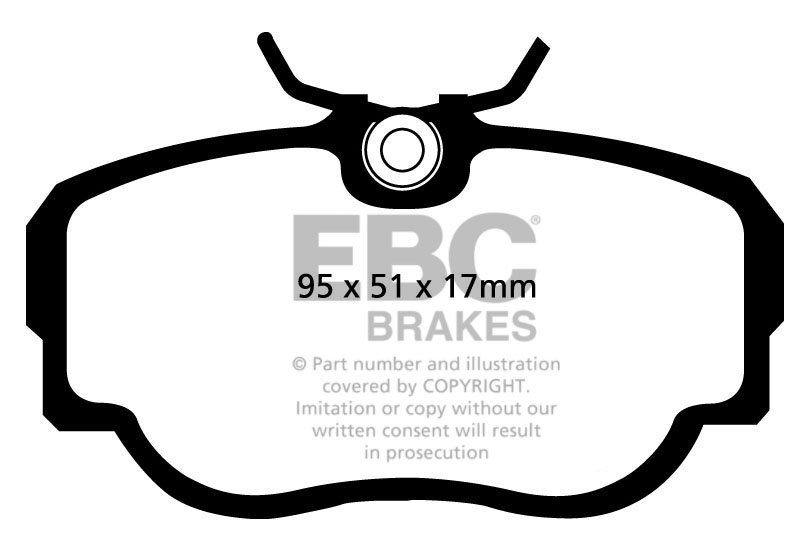 EBC Brakes CITROEN C4 Picasso 1.6 TD 2006-2012 Remschijf grooved