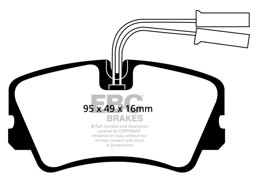 EBC Brakes ALFA ROMEO Alfa 90 2.0 84-87 Remblokken voorzijde