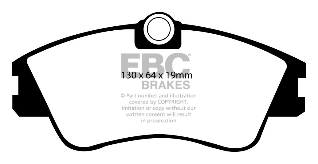 EBC Brakes VW BEDRIJFSWAGEN Transporter (Kombi)/Camper Van 1.9 T