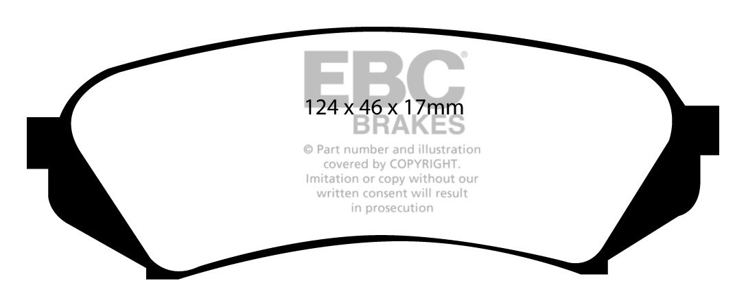 EBC Brakes TOYOTA Landcruiser 4.2 TD (HDJ101) 98-2007 Remblokken