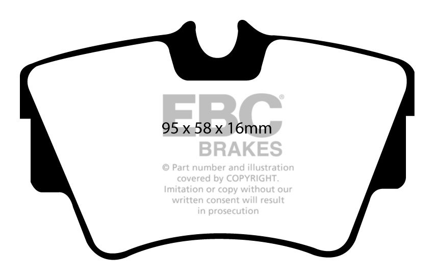 EBC Brakes VAUXHALL BEDRIJFSWAGEN Vivaro 2.5 TD 2003-.. Remblokk