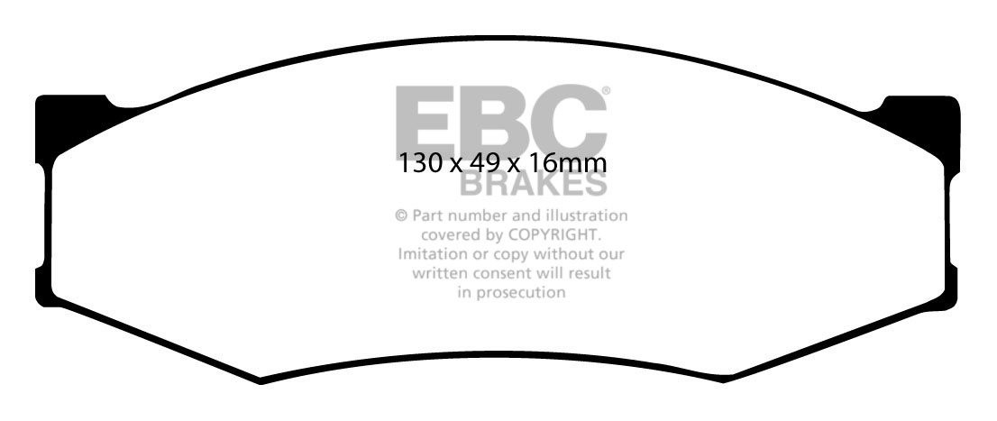 EBC Brakes NISSAN BEDRIJFSWAGEN Vanette Cargo 2.3 D 98-2003 Remb