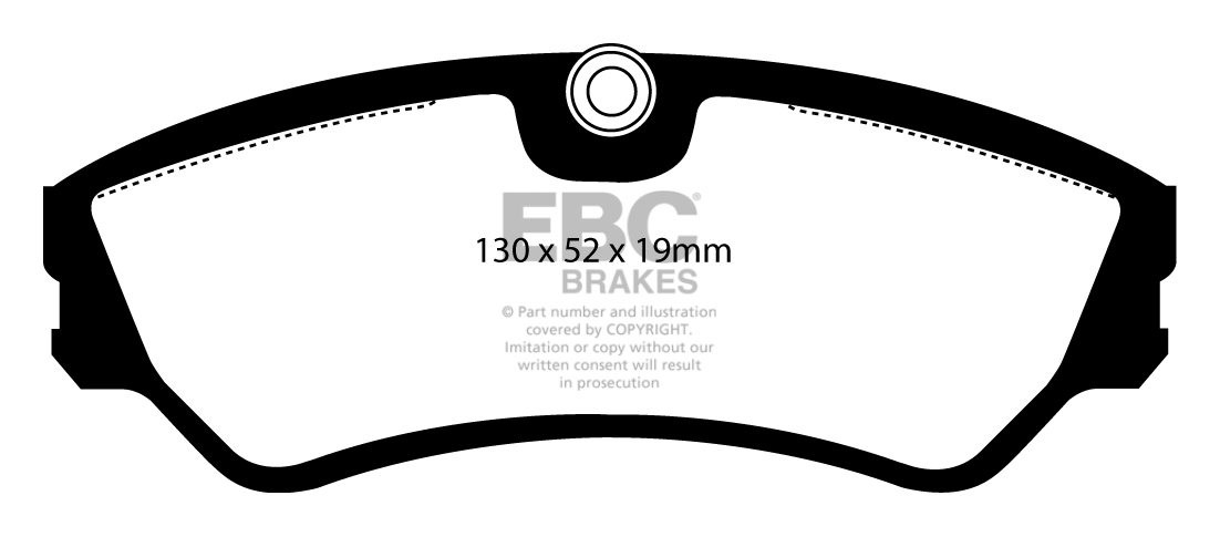 EBC Brakes VW BEDRIJFSWAGEN Transporter (Kombi)/Camper Van 1.9 D