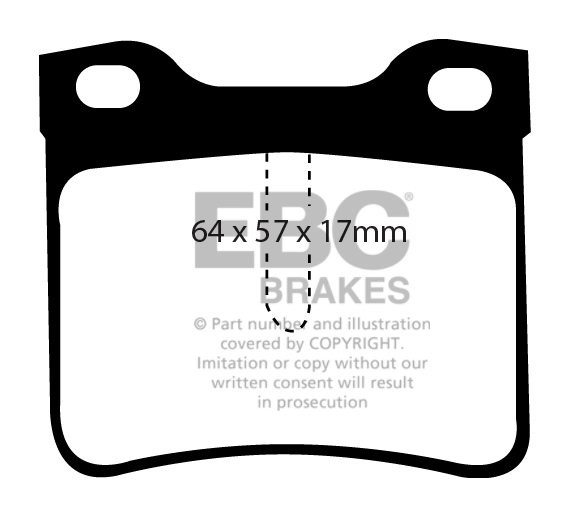 EBC Brakes ALFA ROMEO Giulia (101) 1.6 Sprint Speciale 62-66 Rem