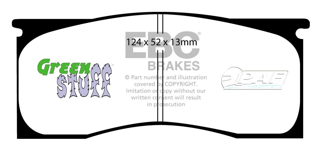 EBC Brakes FORD Mustang 4.7 65-67 Remblokken voorzijde