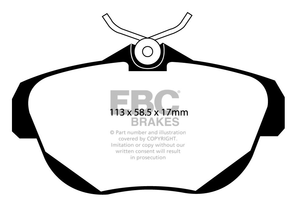 EBC Brakes PEUGEOT BEDRIJFSWAGEN Expert 2.0 TD (120) 2007-.. Rem