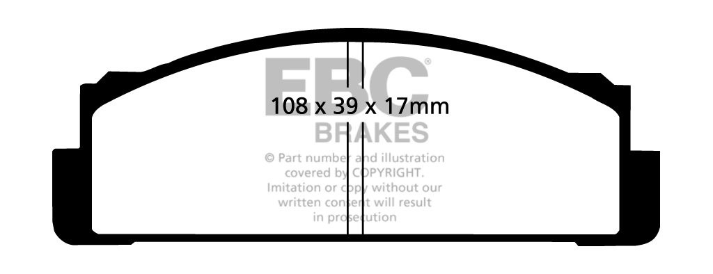 EBC Brakes ASTON MARTIN V8 Coupe/V8 Volante 5.3 (Alcon Caliper)