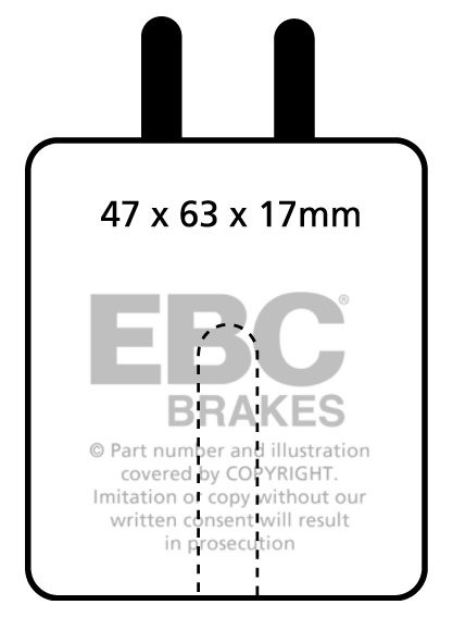 EBC Brakes PORSCHE 911 (996) (Cast Iron Disc Only) 3.4 Carrera 4