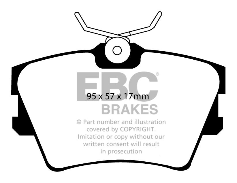 EBC Brakes VW BEDRIJFSWAGEN Transporter (Kombi)/Camper Van 2.5 9