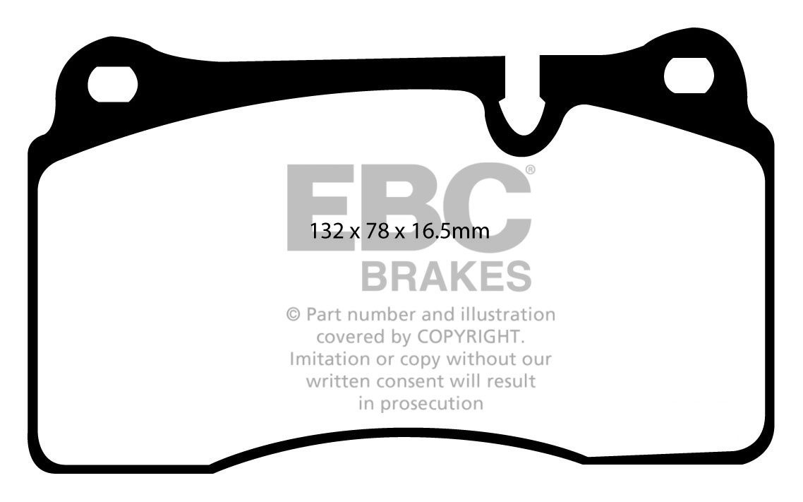 EBC Brakes LAND ROVER Range Rover Sport 4.2 Supercharged 2005-20