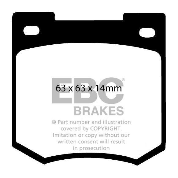 EBC Brakes TRIUMPH Dolomite Sprint 2.0 73-80 Remblokken voorzijd