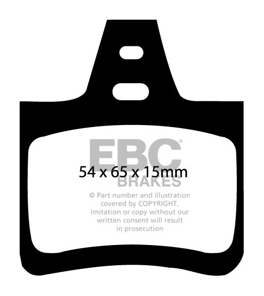 EBC Brakes CITROEN Xantia 2.0 TD (110) 98-2001 Remblokken achter