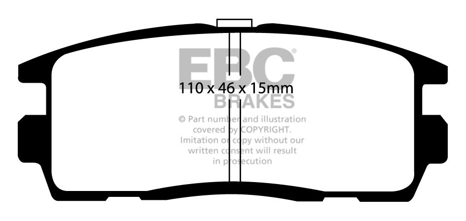 EBC Brakes VAUXHALL (OPEL) Antara 2.0 TD 2007-2011 Remblokken ac