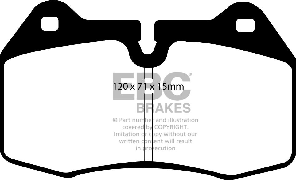 EBC Brakes HONDA Integra (Not UK) 2.0 Type R (DC5) 2001-.. Rembl