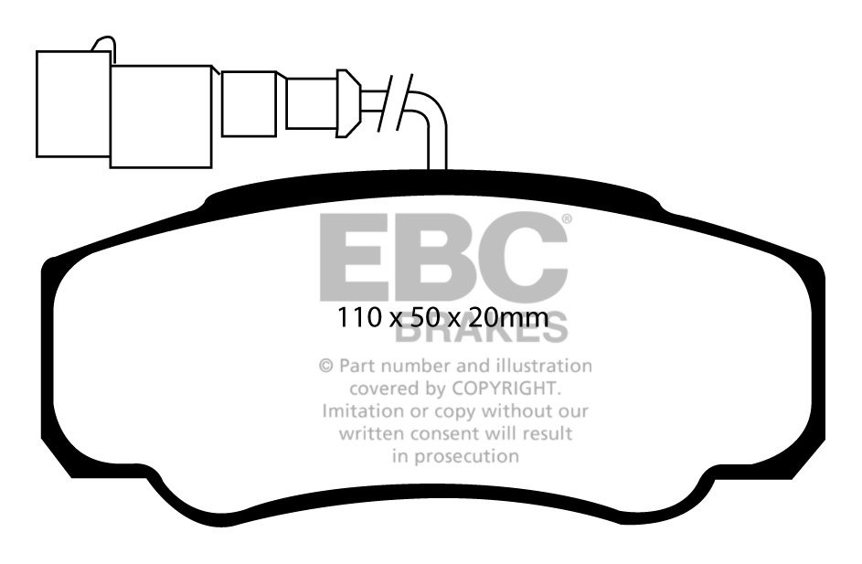 EBC Brakes RENAULT BEDRIJFSWAGEN Maxity 2.5 TD 2007-.. Remblokke
