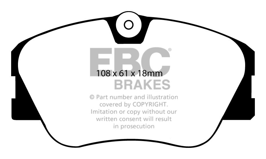 EBC Brakes MERCEDES E-Class (W124) E250 Turbo D Station 93-95 Re
