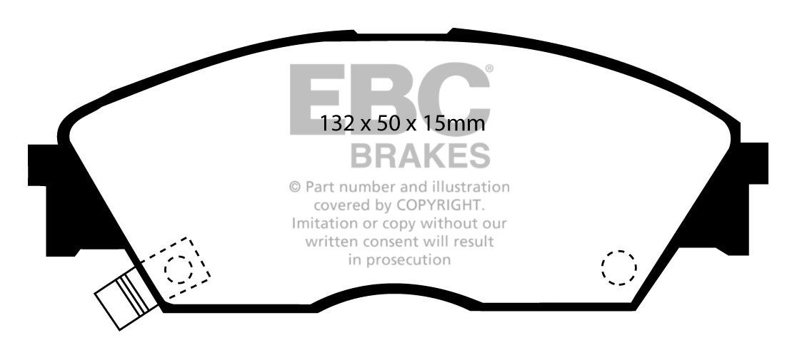 EBC Brakes HONDA Integra (Not UK) 1.6 GSi (AV/DA1) 130BHP 87-89