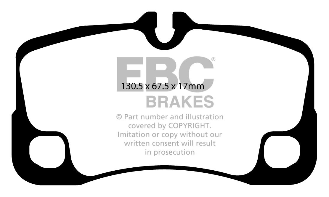 EBC Brakes PORSCHE 911 (997) (Cast Iron Disc Only) 3.6 GT3 2006-