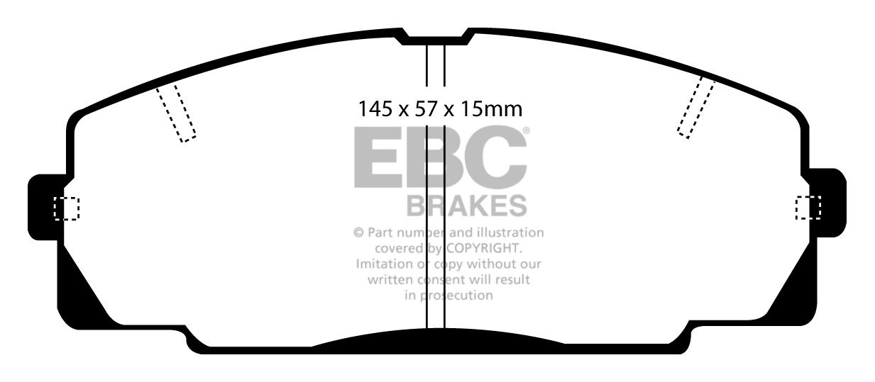 EBC Brakes TOYOTA BEDRIJFSWAGEN Hi-Ace 2.0 (RZH113) 93-96 Remblo