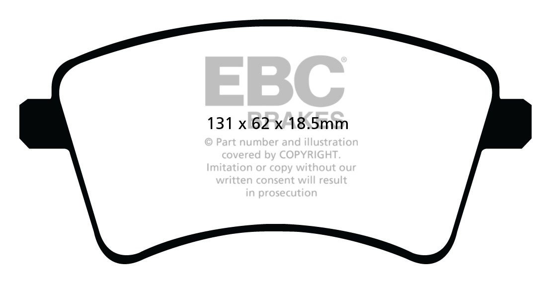 EBC Brakes RENAULT BEDRIJFSWAGEN Kangoo 1.5 D (103) 2008-.. Remb