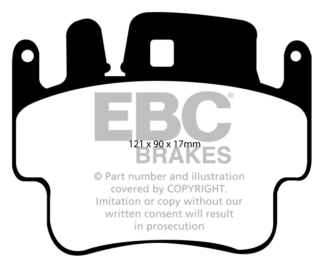 EBC Brakes PORSCHE 911 (996) (Cast Iron Disc Only) 3.4 Carrera 4